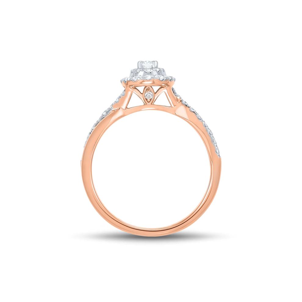 Diamond Engagement Ring in 14K Rose Gold (1/2 ct. tw.) – Image 2 of 3