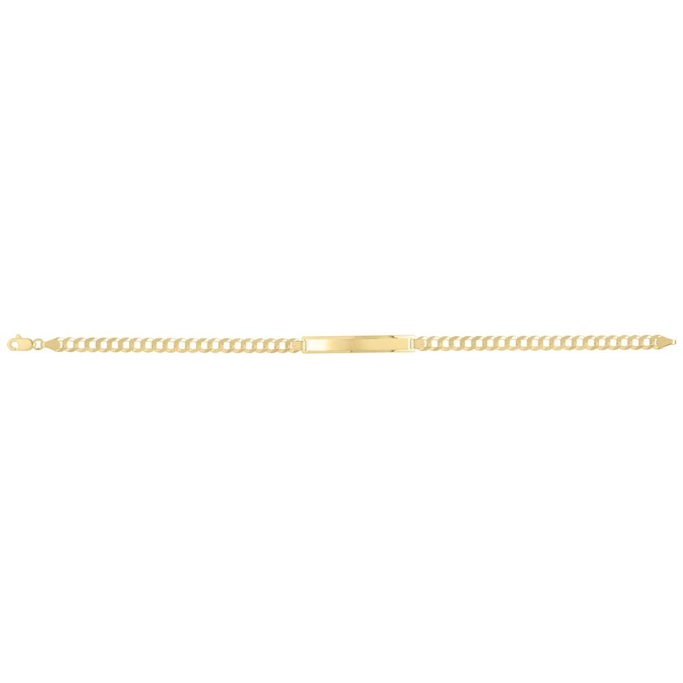 Curb Link ID Bracelet in 14K Yellow Gold – Image 1 of 1