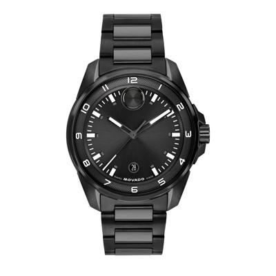 Men's Verso S Watch in Black Ion-Plated Stainless Steel