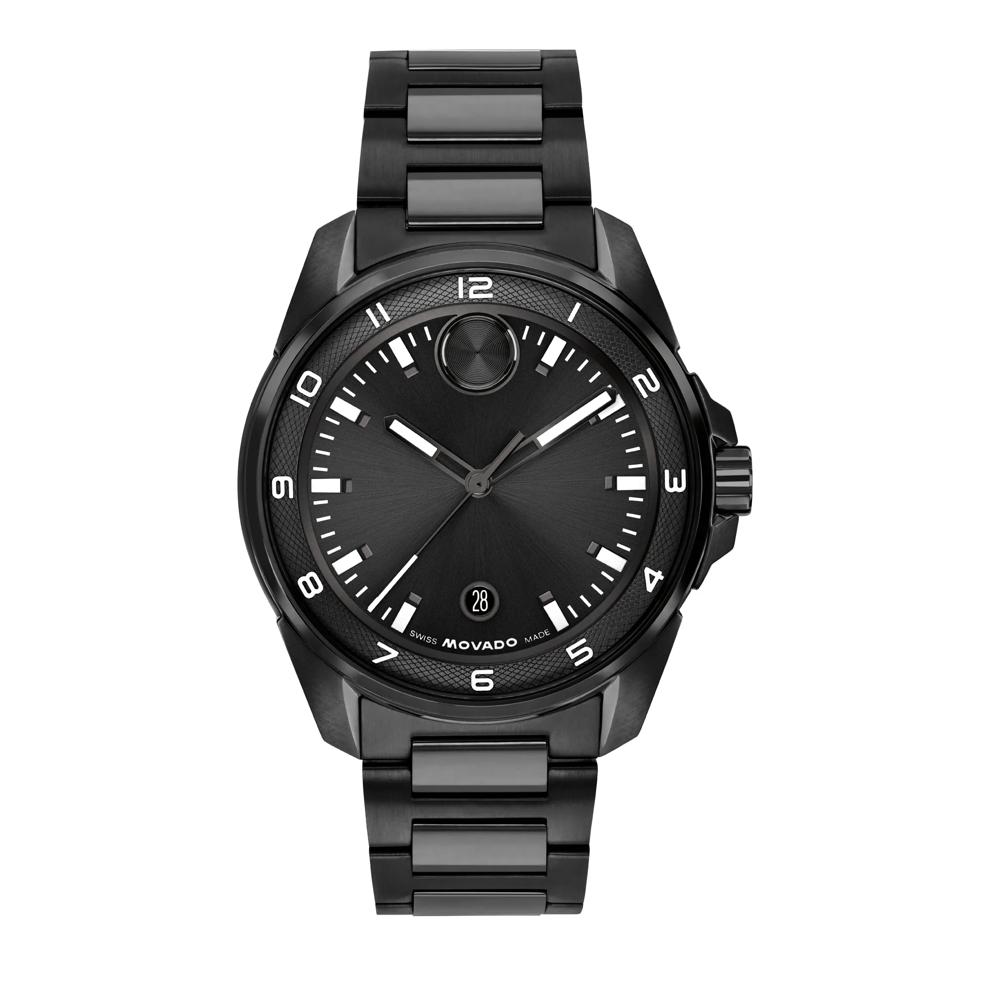 Men's Verso S Watch in Black Ion-Plated Stainless Steel – Image 1 of 2