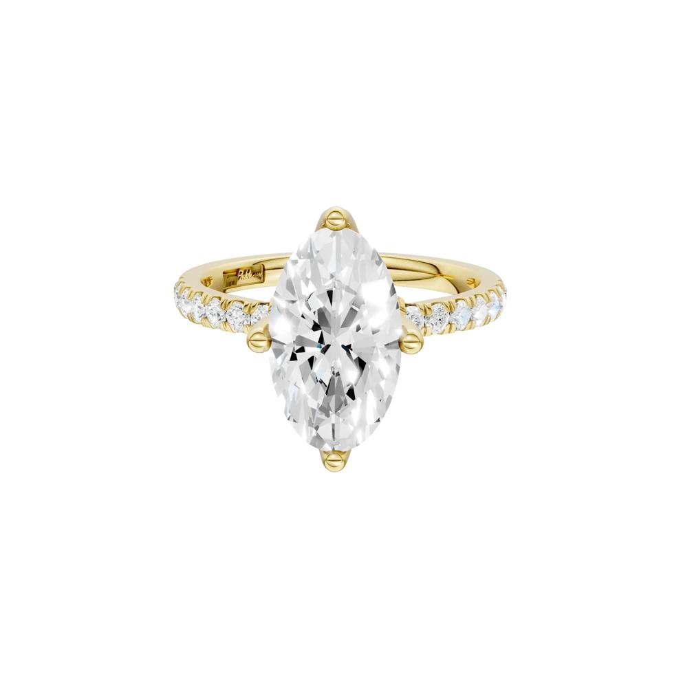 Carrie Lab Grown Diamond Engagement Ring in 18K Yellow Gold (3 1/4 ct. tw.) – Image 1 of 5