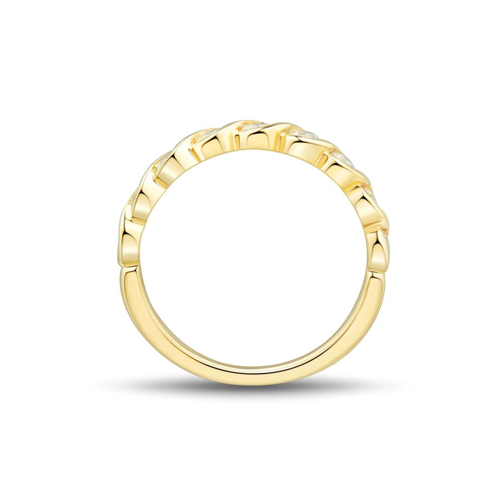Lab Grown Diamond Band in 10K Yellow Gold (1/2 ct. tw.) – Image 2 of 3