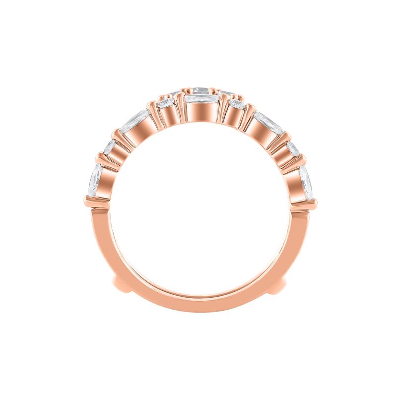 Lab Grown Diamond Ring Insert in 14K Rose Gold &#40;1/2 ct. tw.&#41; – Image 2 of 3