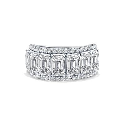 Lab Grown Diamond Anniversary Band in 14K White Gold (5 1/4 ct. tw.)