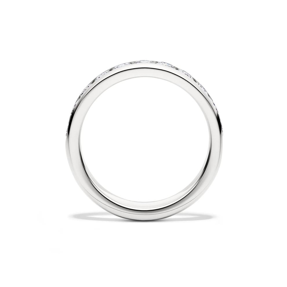 Diamond Channel-Set Anniversary Band in Platinum (1 ct. tw.) – Image 2 of 3