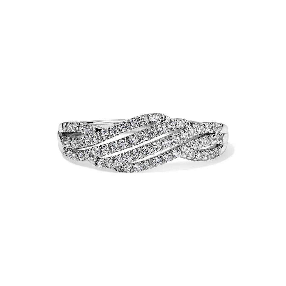 Diamond Ring in Sterling Silver (1/3 ct. tw.) – Image 1 of 4