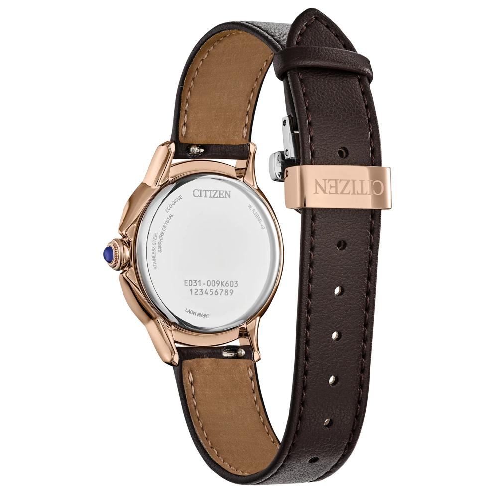 Ladies' L Ceci Watch in Black Leather. – Image 3 of 4