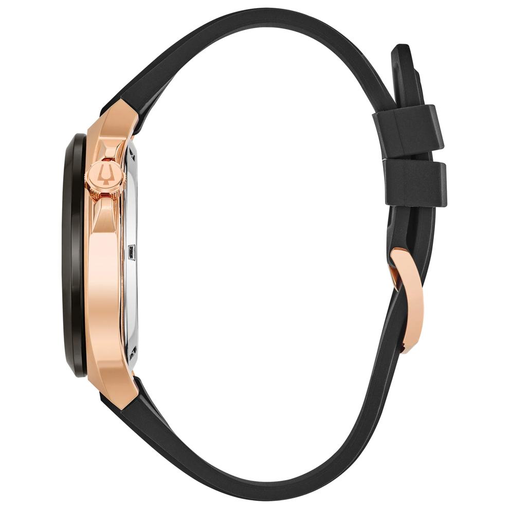Men's Maquina Watch With a Black Silicone Strap – Image 2 of 3