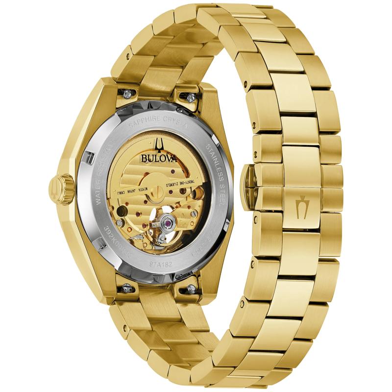Men&#39;s Surveyor Watch in Gold-Toned Stainless Steel. – Image 3 of 3