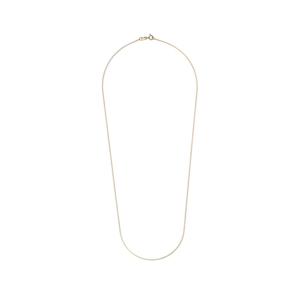 Polished Box Chain in 14K Yellow Gold, 20" – Image 2 of 4