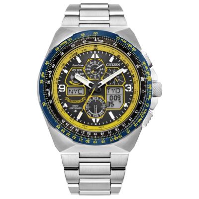 Promaster Skyhawk A-T Blue Angels Men’s Watch in Stainless Steel