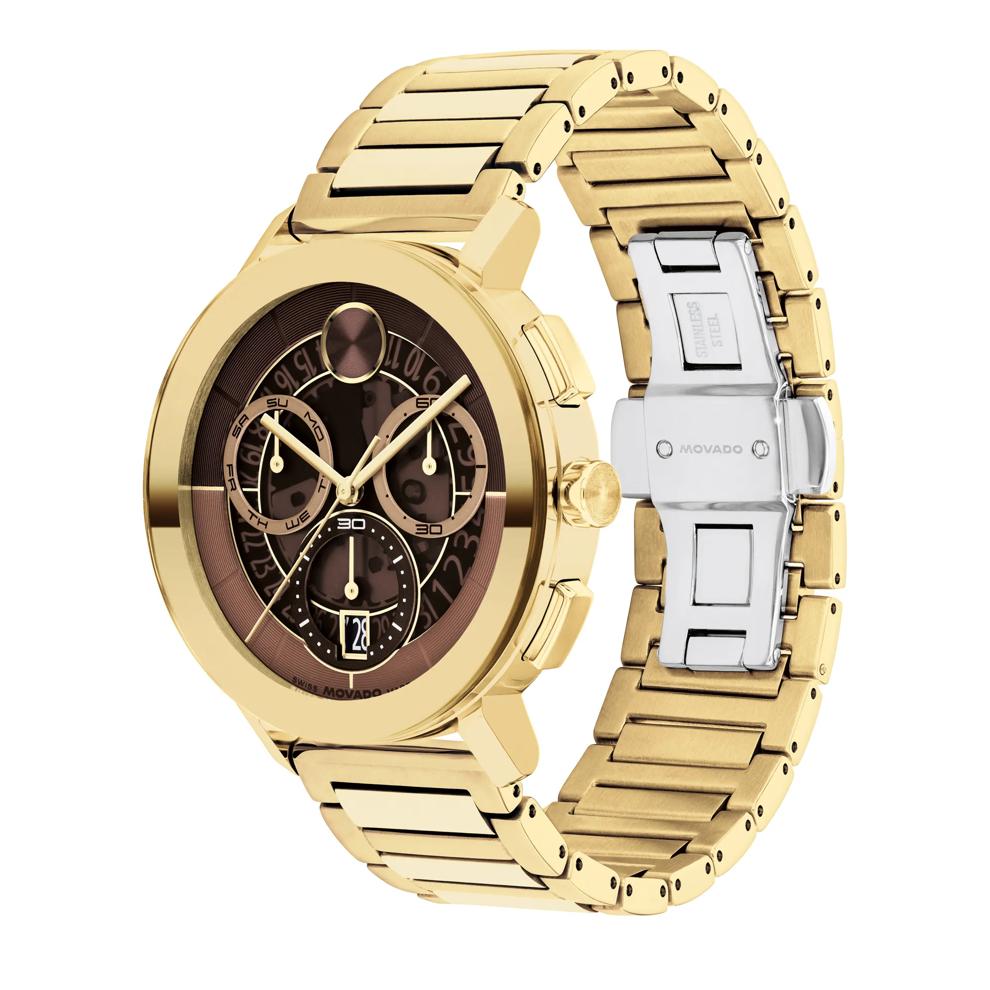 Men's Bold Evolution Watch in Gold Ion-Plated Stainless Steel. – Image 2 of 3