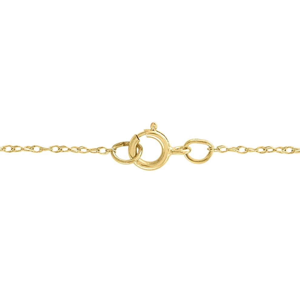 Diamond Necklace in 14K Yellow Gold (1/5 ct. tw.) – Image 3 of 3