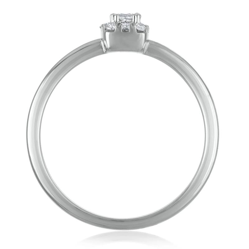 Diamond Promise Ring in 10K White Gold &#40;1/5 ct. tw.&#41; – Image 2 of 3