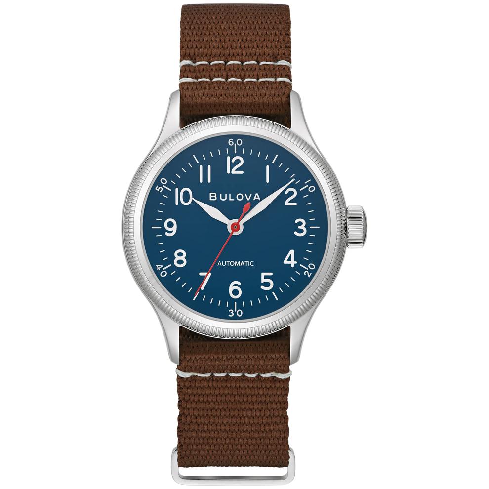 Men's A-11 Hack Watch With a Brown Nylon Strap – Image 1 of 3