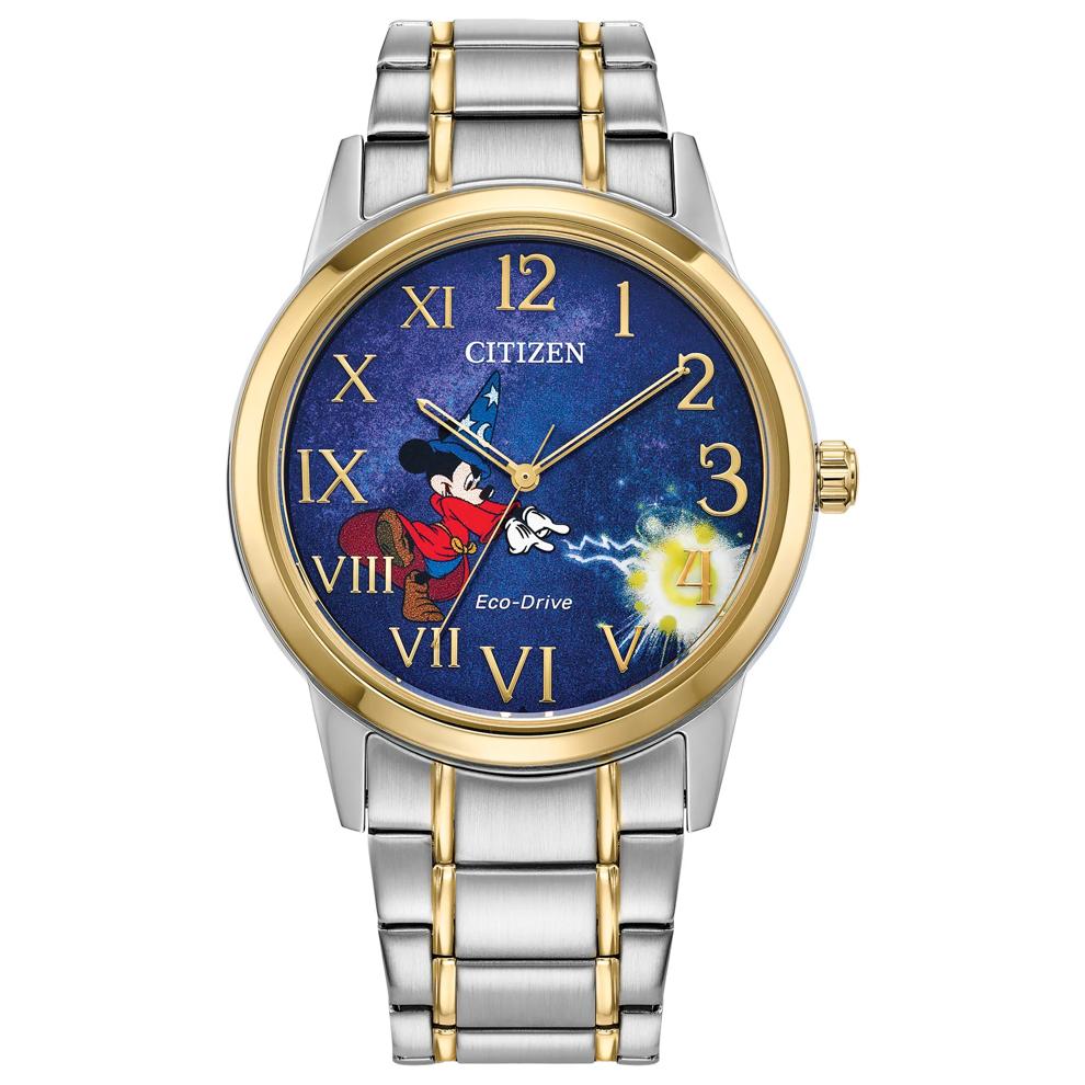 【098】SPECIAL GOLD BROWNティンシャ・アスタマンガル Citizen® Men's Disney Fantasia Sorcerer's Apprentice Mickey Watch