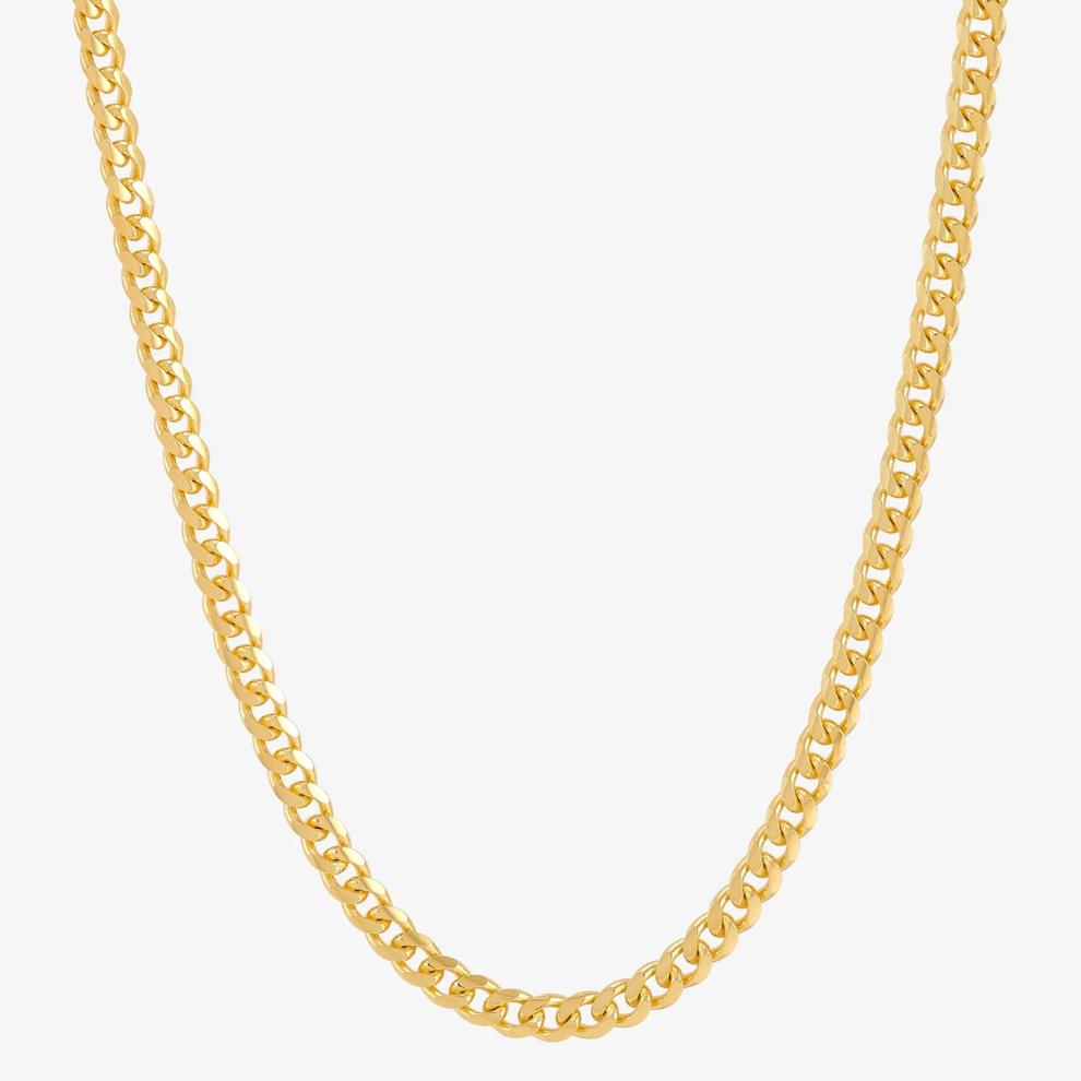 Miami Cuban Chain in 14K Yellow Gold – Image 1 of 2