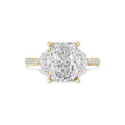 Marion Lab Grown Diamond Engagement Ring in 18K Yellow Gold (3 3/4 ct. tw.)