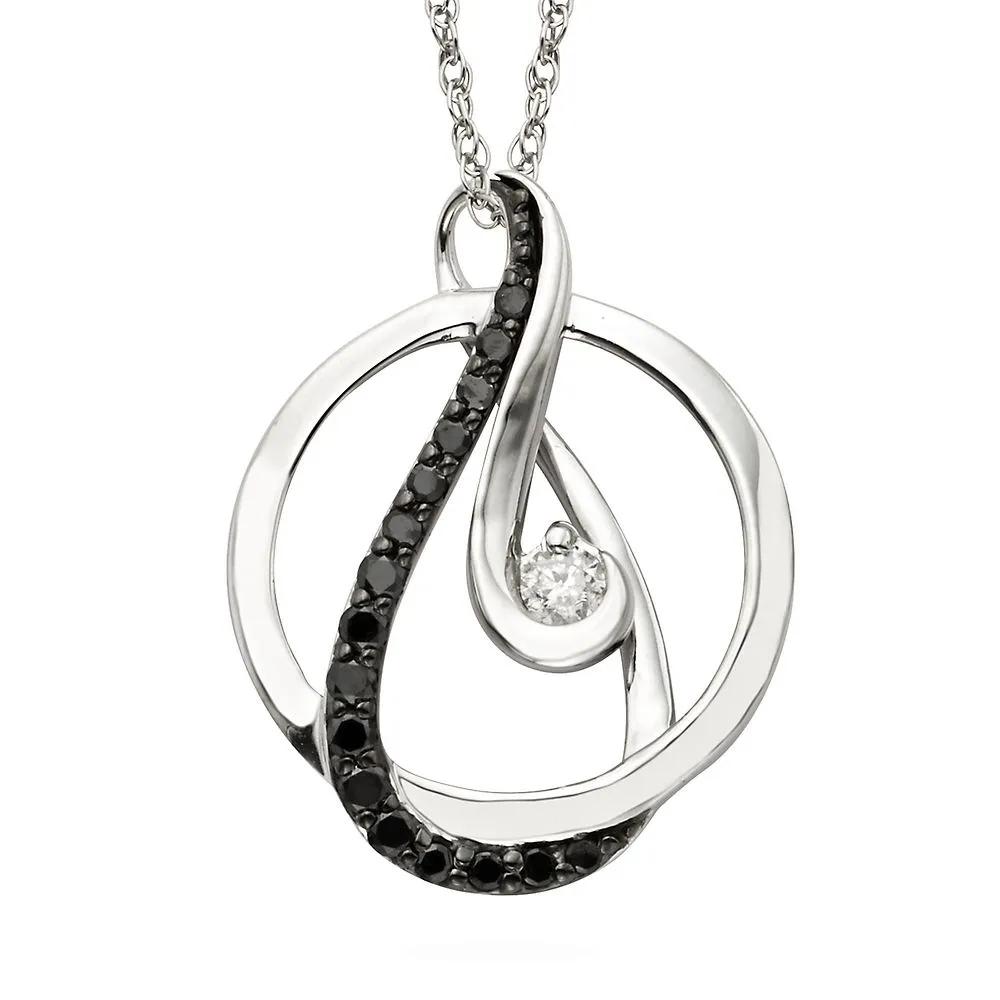 Helzberg Diamonds | Jewelry | Helzberg Sterling Silver Heart  Helzberg Diamonds Silver Twisted Pendant Necklace main image 2
