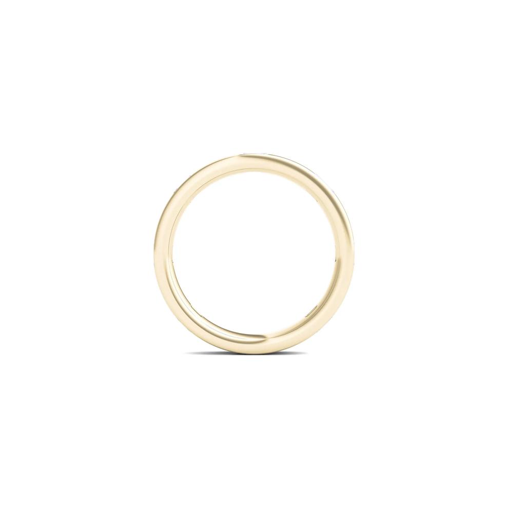 Emerald-Cut Lab Grown Diamond Band in 14K Yellow Gold (1 ct. tw.) – Image 2 of 3