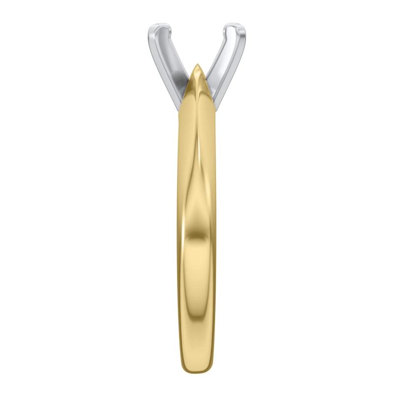 Solitaire Semi-Mount Engagement Ring &#40;Setting Only&#41; – Image 5 of 5