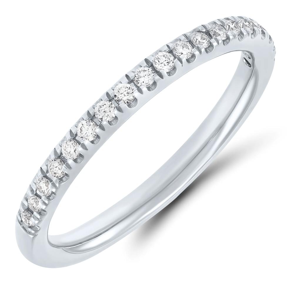 Lab Grown Diamond Wedding Set in 14K White Gold (3 1/2 ct. tw.) – Image 5 of 5