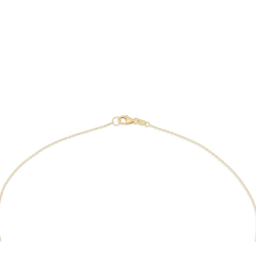 Stationed Paperclip Cable Chain in 14K Yellow Gold, 18" – Image 4 of 4