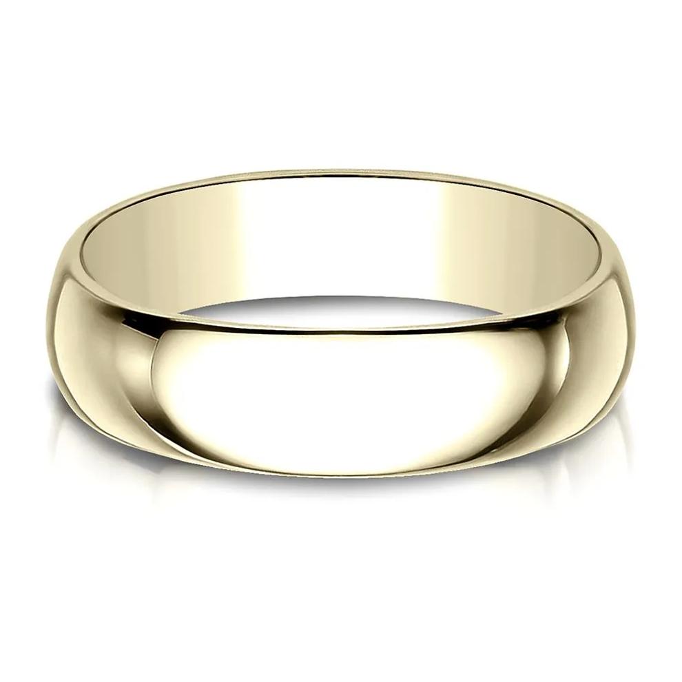 Wedding Band in 10K Yellow Gold, 6MM – Image 1 of 3