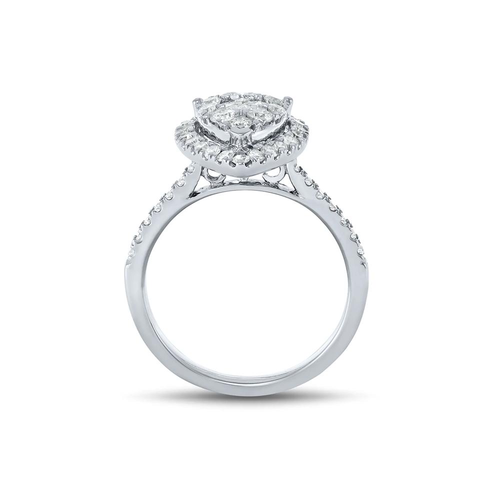 1 ct. tw. Diamond Engagement Ring in 10K White Gold – Image 2 of 3