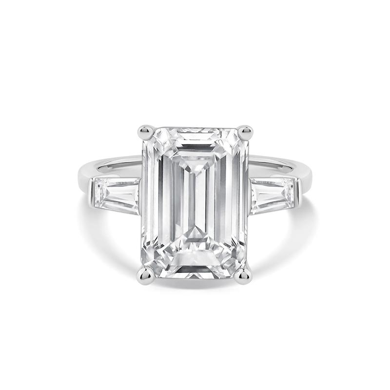 Adella Lab Grown Diamond Engagement Ring in Platinum&#40;7 1/2 ct. tw.&#41; – Image 1 of 3