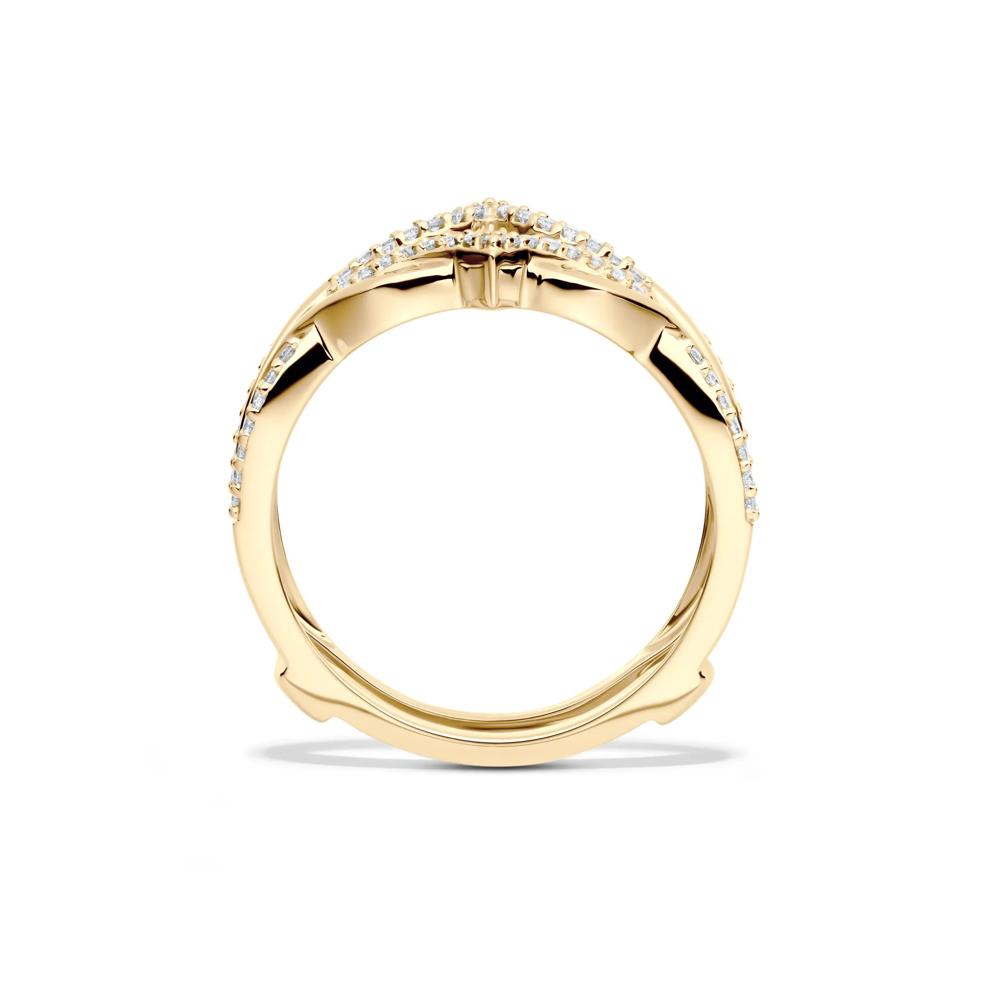 1/5 ct. tw. Diamond Ring Enhancer in 10K Yellow Gold – Image 2 of 4