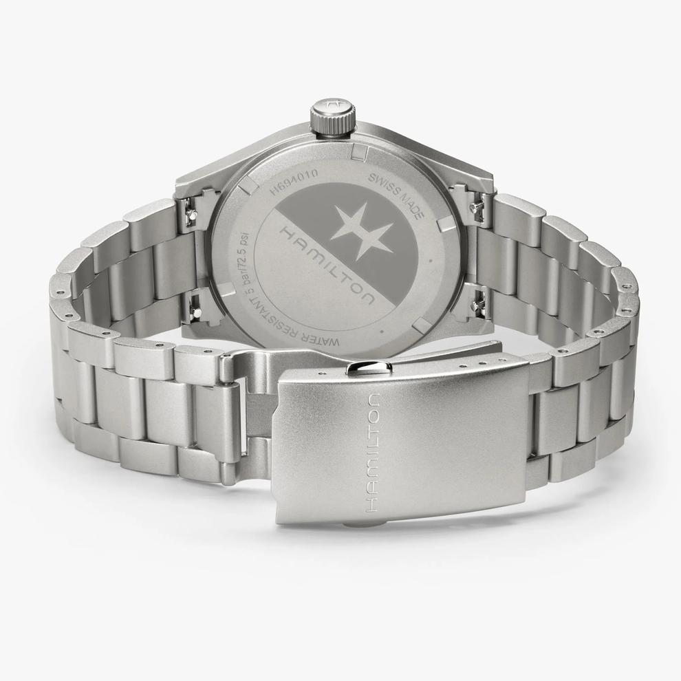 Khaki Field Quartz Watch with Stainless Steel Bracelet – Image 2 of 4