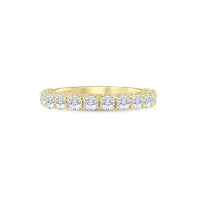 Lab Grown Diamond Wedding Band in 14K Yellow Gold (1 1/2 ct. tw.)