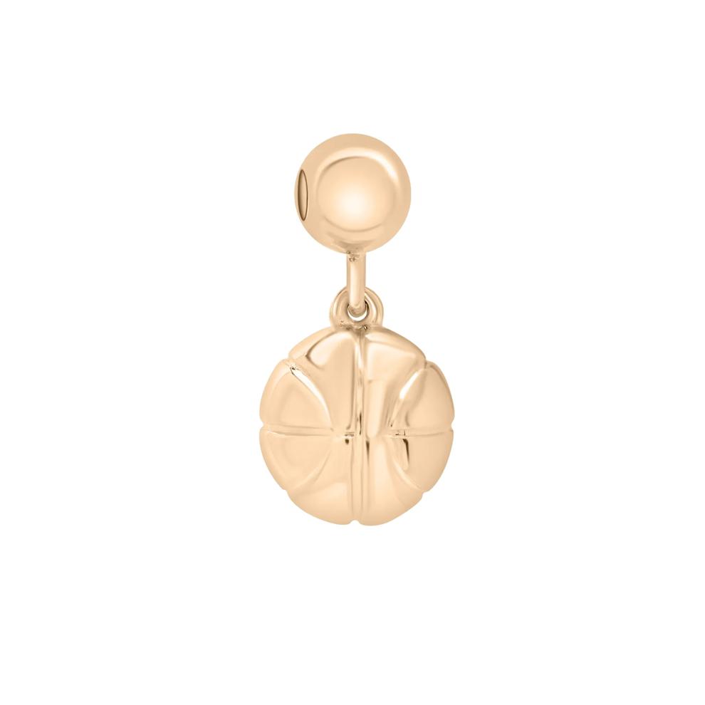  Basketball Bead Charm in Vermeil – Image 1 of 3