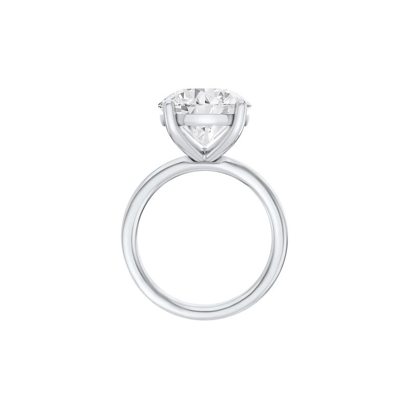 Lab Grown Diamond Round Solitaire Ring in 14K White Gold (6 ct.) – Image 2 of 4