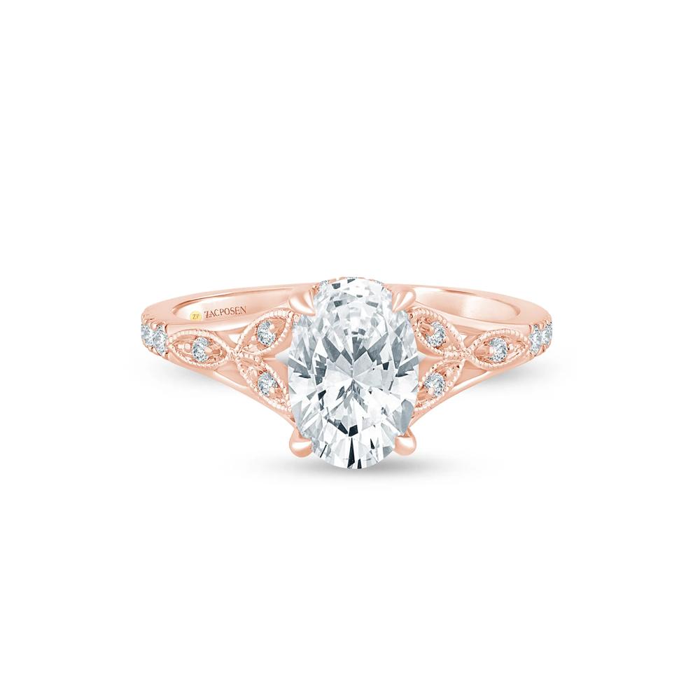 Ciara Lab Grown Diamond Engagement Ring in 14K Rose Gold (1 3/4 ct. tw.) – Image 1 of 3