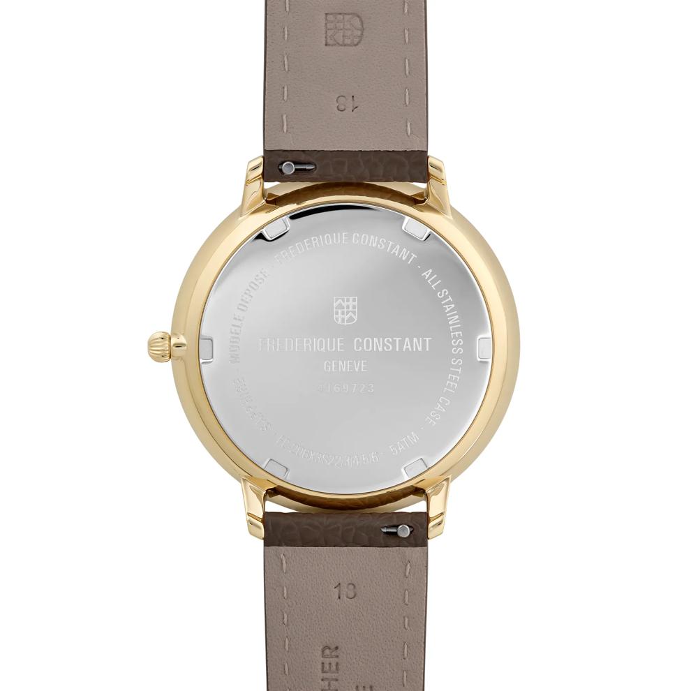 Men's Moonphase Watch in Brown Leather – Image 2 of 3