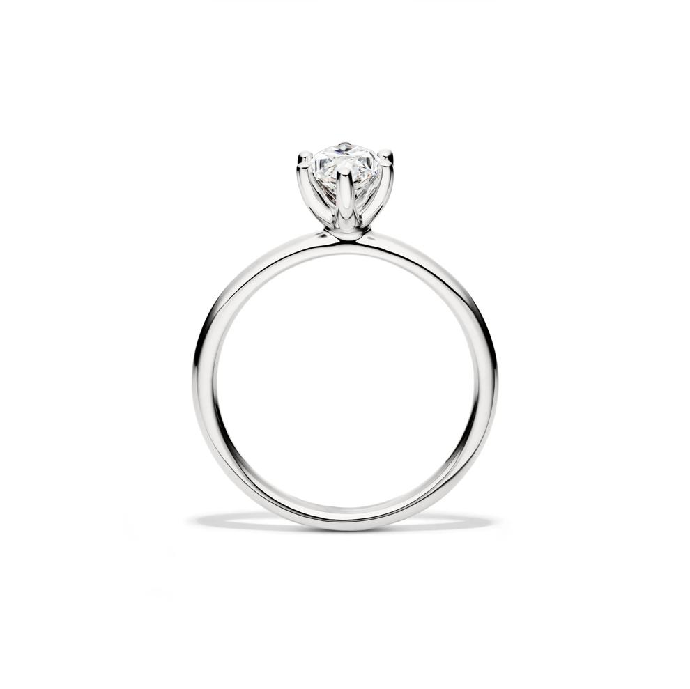 Diamond Marquise Solitaire Engagement Ring in 14K White Gold (1 ct.) – Image 2 of 5