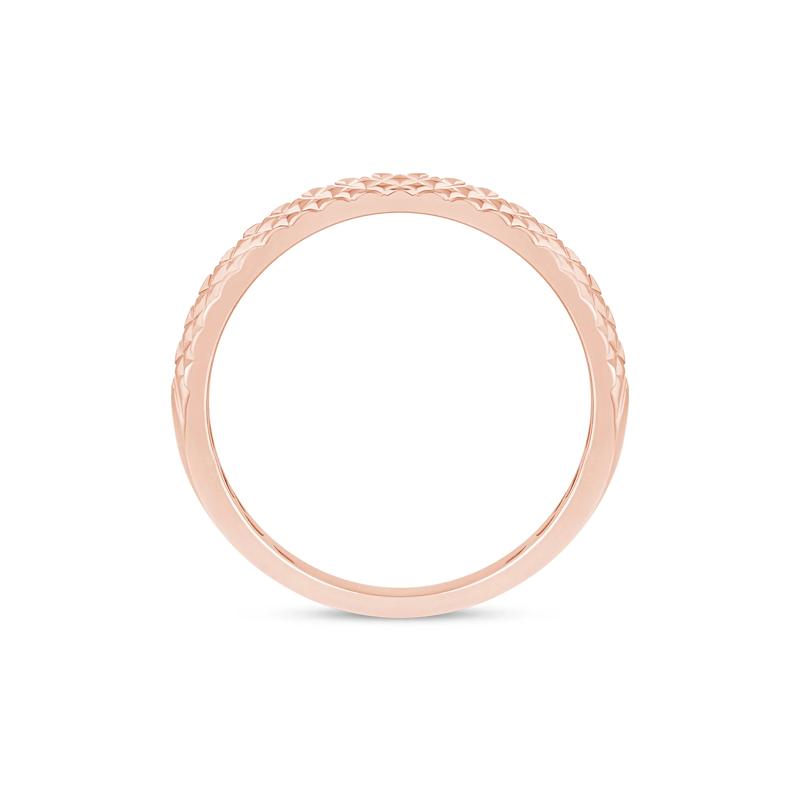 Black Diamond Band in 10K Rose Gold &#40;1/2 ct. tw.&#41; – Image 2 of 3