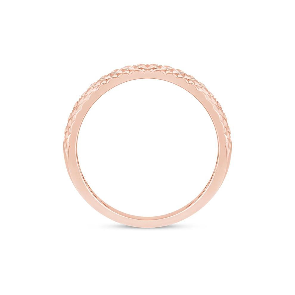 Black Diamond Band in 10K Rose Gold (1/2 ct. tw.) – Image 2 of 3