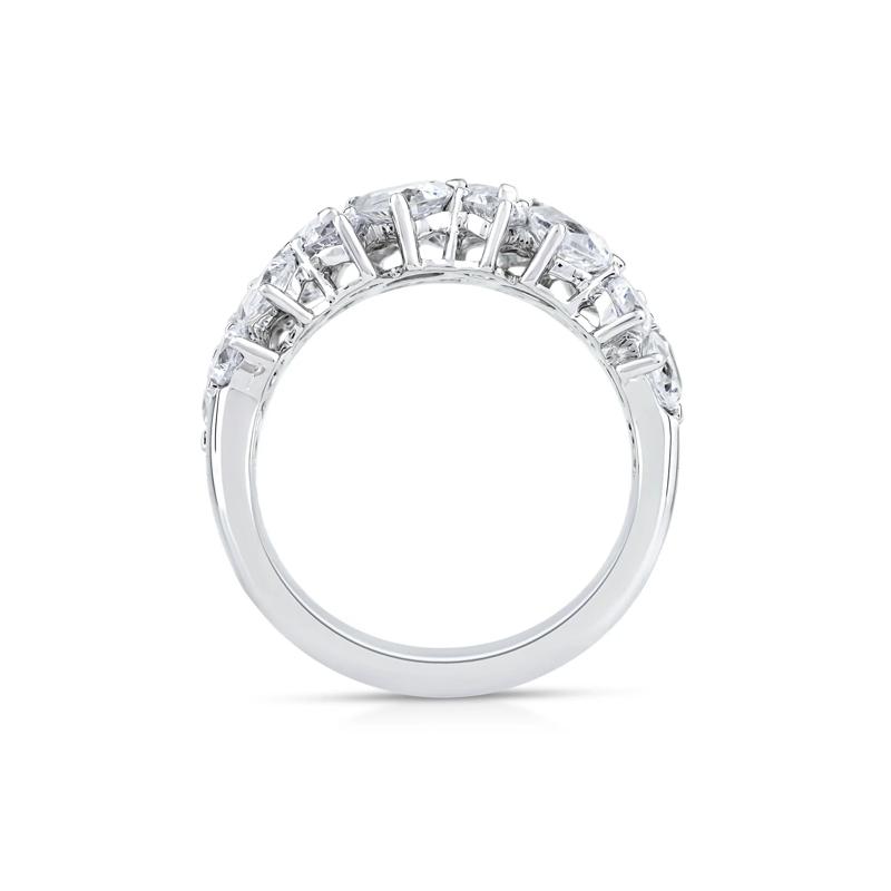 Lab Grown Diamond Multi-Stone Band in 14K White Gold &#40;3 ct. tw.&#41; – Image 2 of 3
