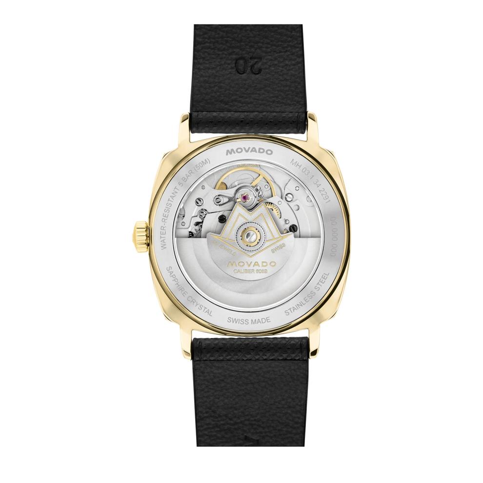 Gent's Kingmatic Watch in Black Leather – Image 3 of 3