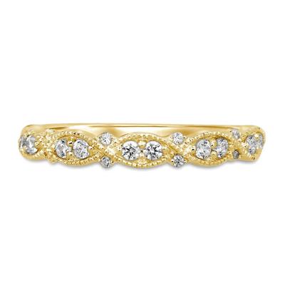 Diamond Anniversary Band in 10K Yellow Gold (1/4 ct. tw.)