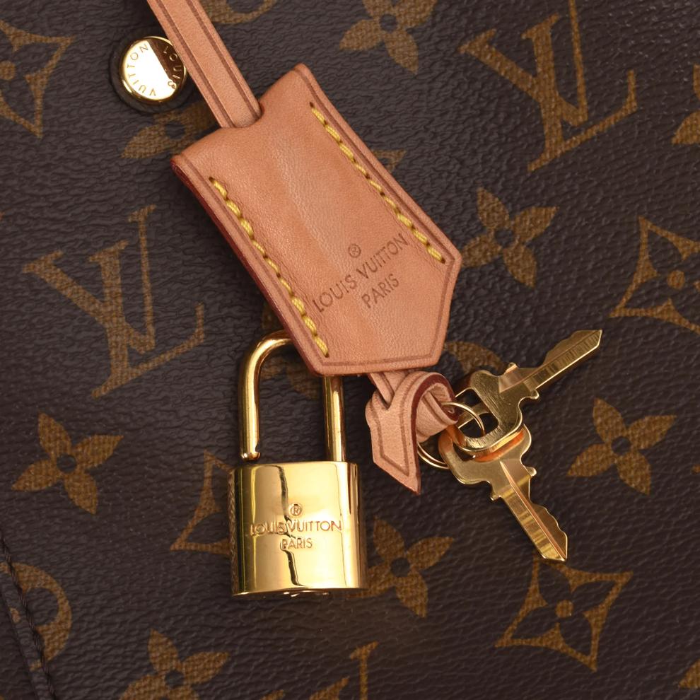 Pre-Owned Louis Vuitton Montaigne BB Top Handle Bag – Image 6 of 8