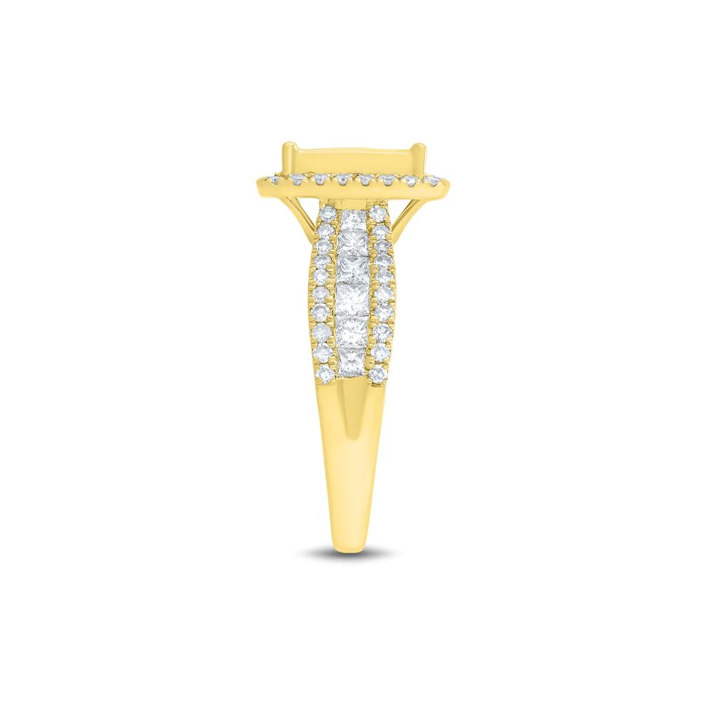 Composite Diamond Engagement Ring in 10K Yellow Gold (2 ct. tw.) – Image 3 of 3