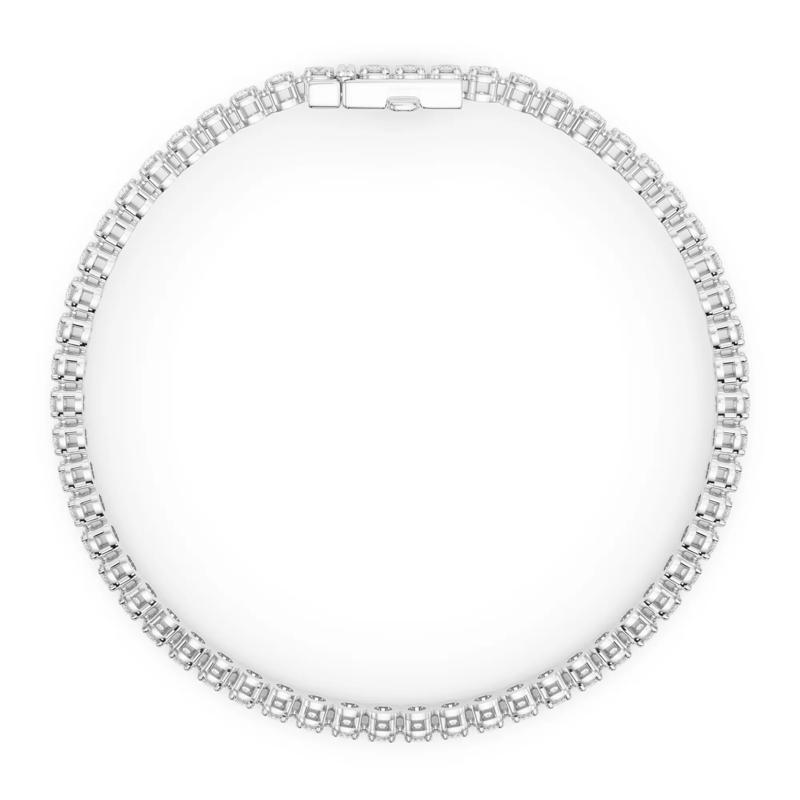 Lab Grown Diamond Tennis Bracelet in 14K White Gold &#40;3 ct. tw.&#41; – Image 2 of 4