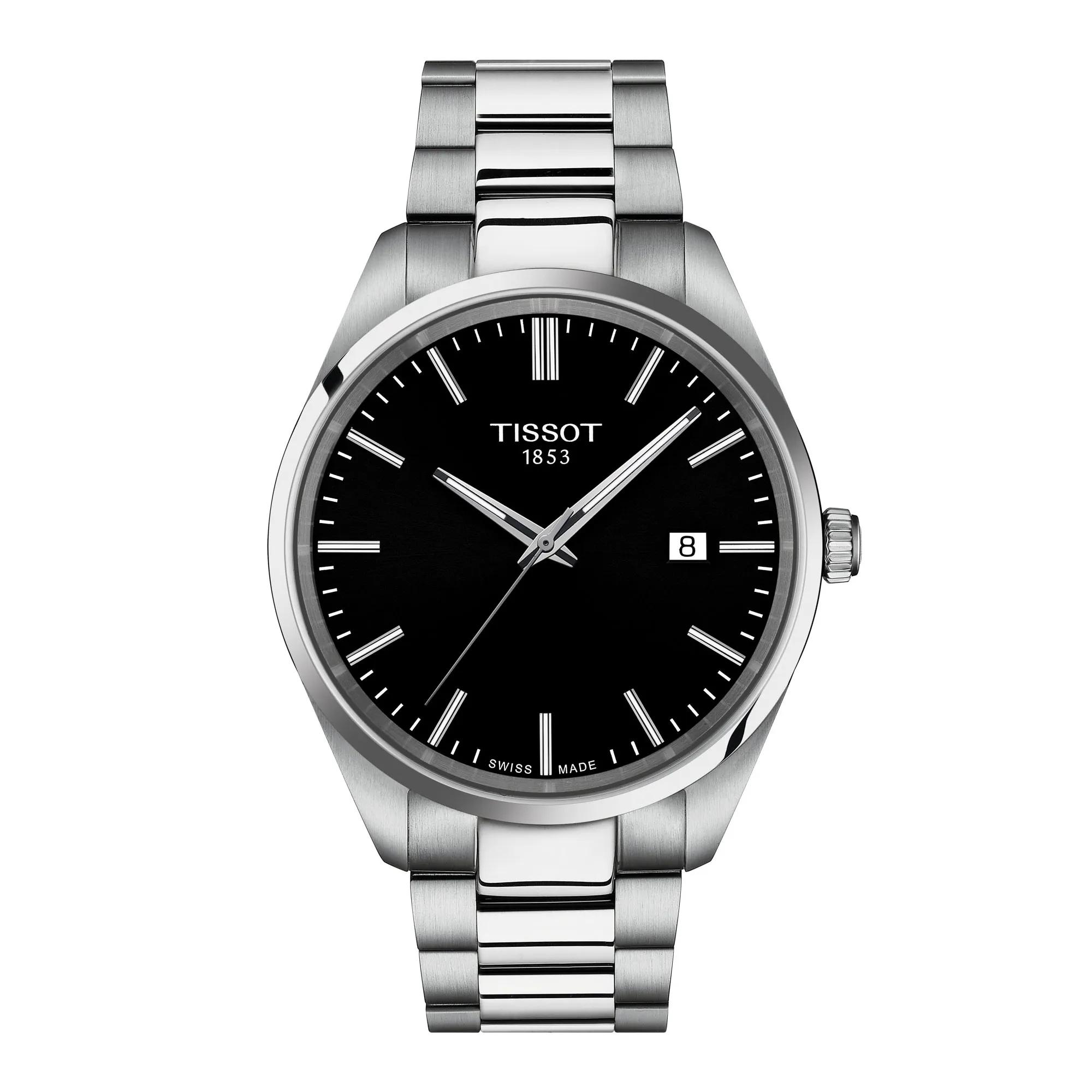 Tissot® Men's PR 100 Watch in Stainless Steel, 40mm