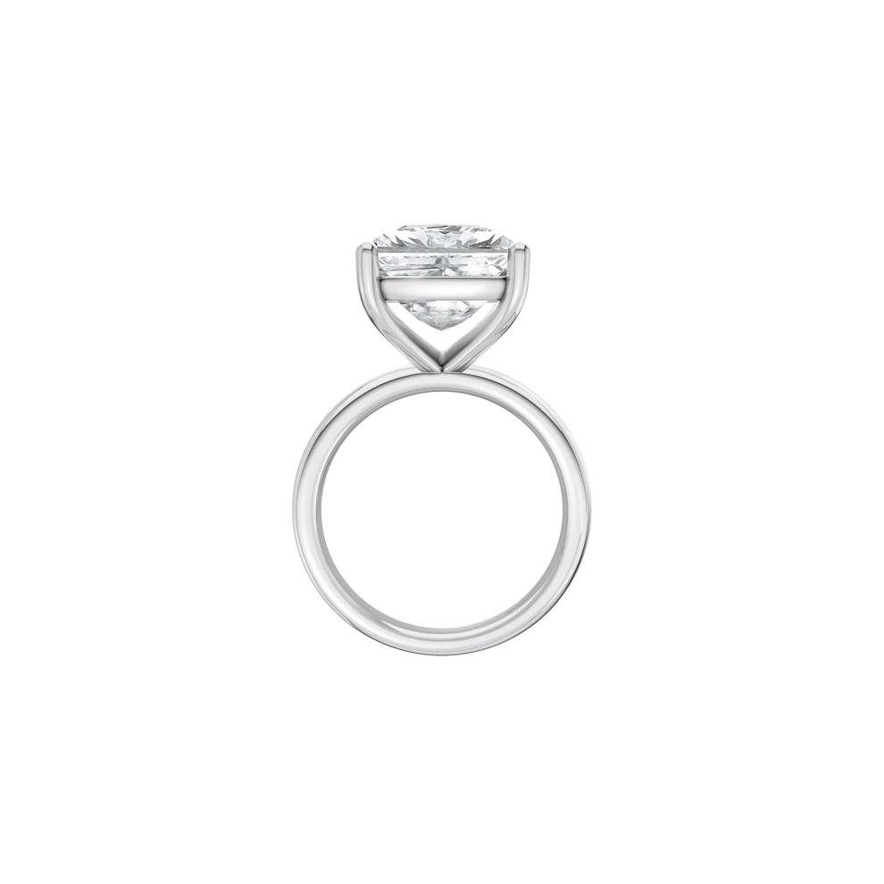 Lab Grown Diamond Elongated Cushion-Cut Engagement Ring in Platinum (9 ct. tw.) – Image 2 of 4
