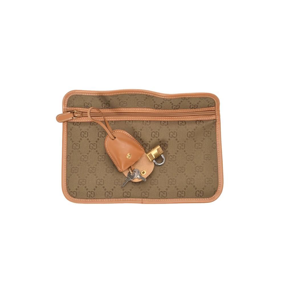 Pre-Owned Gucci GG Canvas Top Handle Bag – Image 7 of 9