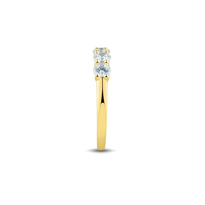 1 ct. tw. Diamond Anniversary Band in 14K Yellow Gold – Image 3 of 3